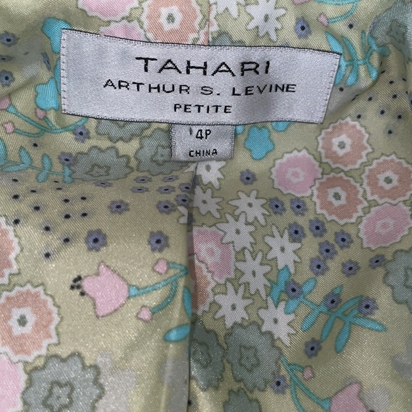 VINTAGE TAHARI 💚😍 JACKET - Picture 8 of 11